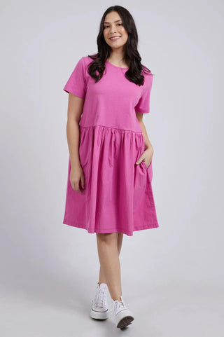 Elm Nahla Dress - Super Pink - 81X4314.SUPR - allaboutagirl