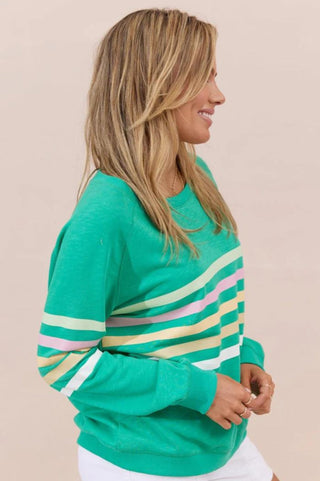 Jovie The Label Forever Sweatshirt - Green - allaboutagirl