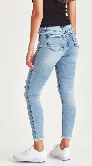 Junkfood Rocco Jeans - Blue - 22 575 - allaboutagirl