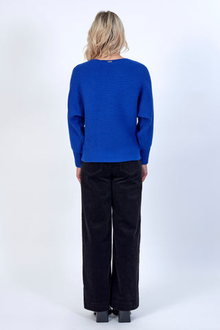Knewe Aim Sweater - Electric Blue - K2024 - allaboutagirl