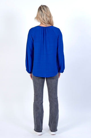 Knewe Victoria top - Electric Blue - K5076 - allaboutagirl