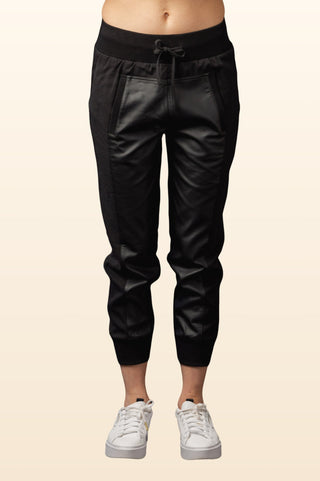Mi Moso Willow Panel Pants - Black - MM1282 - allaboutagirl
