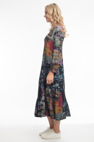 Orientique Maxi Layer Dress - Mozart 1 - 21085 - allaboutagirl