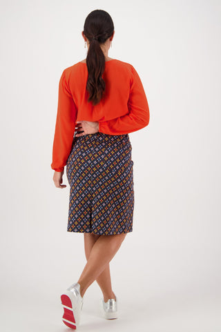 Vassalli Lightweight Printed Skirts - Stellar - 372AV - allaboutagirl