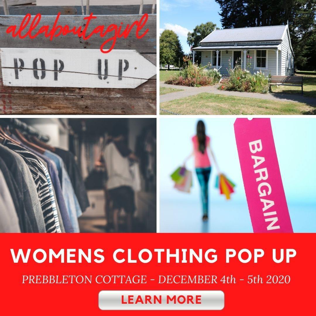 Pop Up Shop at Prebbleton Cottage 4th - 5th of December 2020 - allaboutagirl