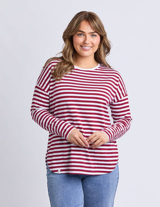 Long Sleeve Stripe Tees - All About A Girl