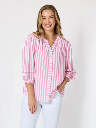 Montecito Stripe Top - All About A Girl