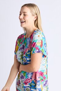 Lala Land Shift Dress - Multi