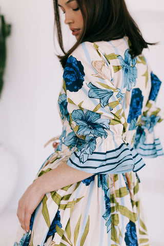 Bahama Dresses - Green/Blue