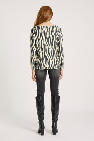 Aria Long Sleeve Top - Savanna