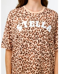 Stella and Gemma Porter Tee Leopard, Detail view | AAAG