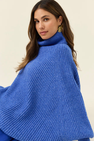 Miru Poncho - Cobalt