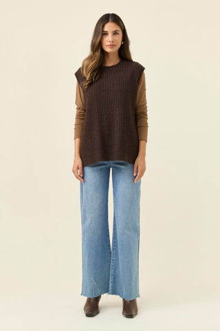 Darby Cardigan - Chocolate