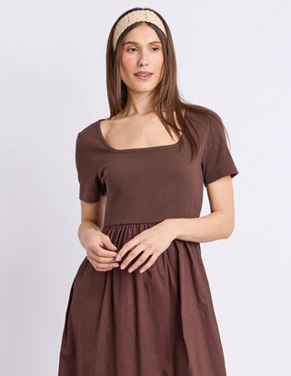 Ella Dress - Chocolate