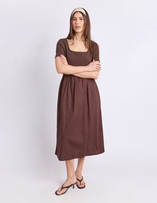 Ella Dress - Chocolate