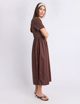 Ella Dress - Chocolate