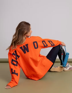 Interval Crew - Orange With Navy
