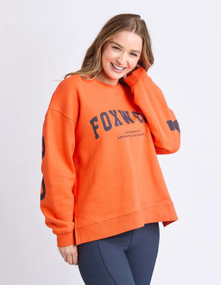 Interval Crew - Orange With Navy