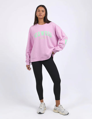 Interval Crew - Pink With Green