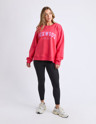 Interval Crew - Raspberry With Neon Lilac