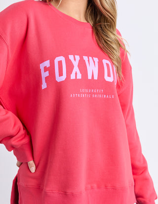 Interval Crew - Raspberry With Neon Lilac