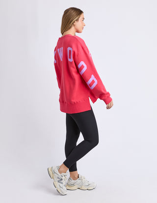 Interval Crew - Raspberry With Neon Lilac
