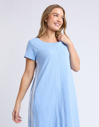 Recovery Short Sleeve Dress - Blue