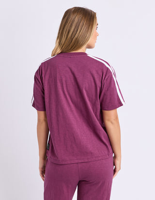 Power Tee - Plum