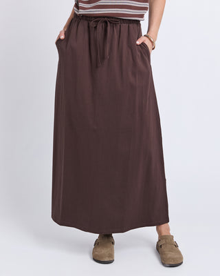 Foxwood Evolve Skirt Coffee, Front view | AAAG