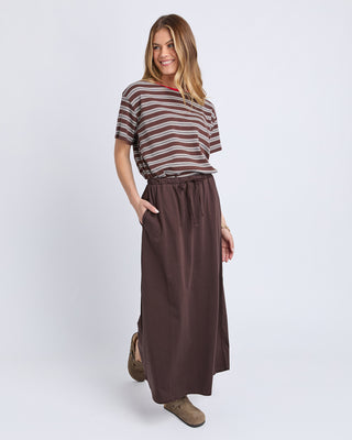 Foxwood Evolve Skirt Coffee, Full length | AAAG