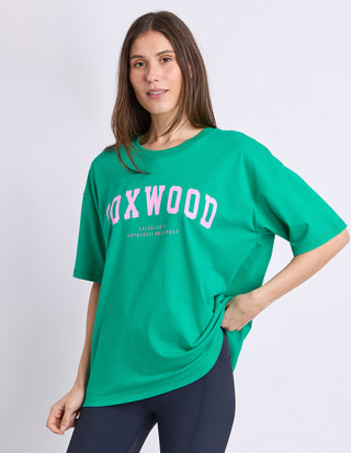 Interval Short Sleeve Tee - Green/Lilac