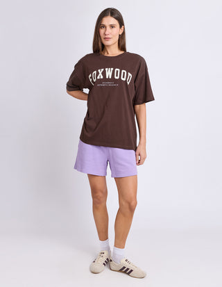 Interval Short Sleeve Tee - Coffee Bean