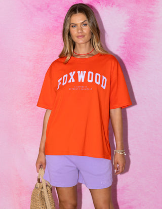 Interval Tee - Grenadine/Lilac
