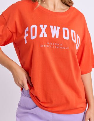 Interval Tee - Grenadine/Lilac