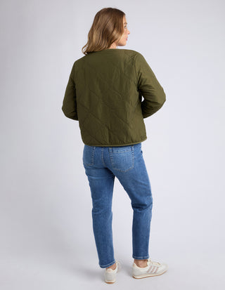 Alberta Quilted Jacket - Winter Moss