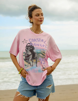 Coastal Ranger Tee - Bubblegum