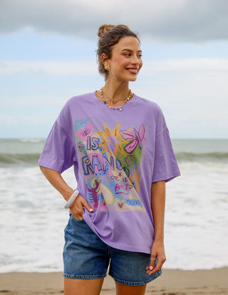 Random And Art Tee - Lavender