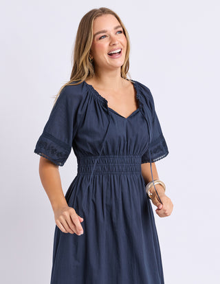 Juna Dress - Navy