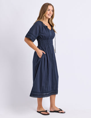 Juna Dress - Navy