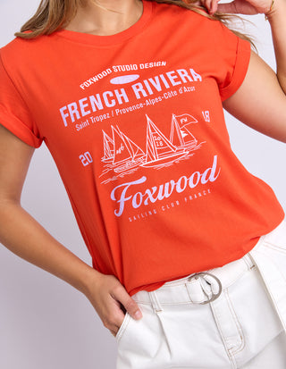 Sailing Club Tee - Grenadine