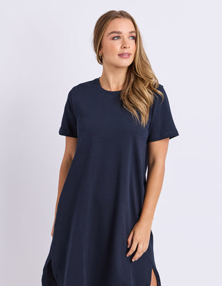 Foxwood Petra Dress Navy, Full length | AAAG