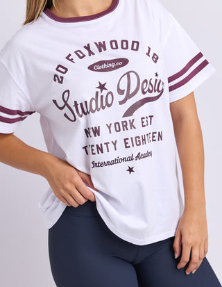 Baseline Tee - White