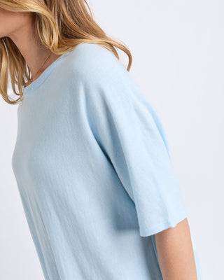 Foxwood Dune Knit Pale Blue, Detail | AAAG