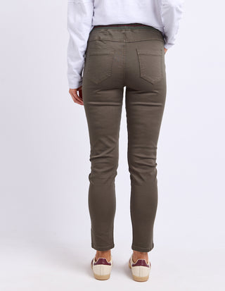 Sylvia Jogger - Dark Khaki