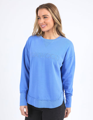 Simplified Sweatshirt - Cobalt