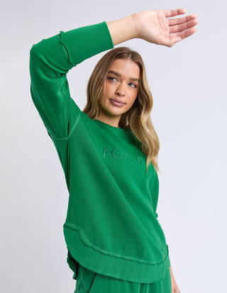 Simplified Sweatshirt - New Green