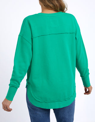 Simplified Sweatshirt - Bright Green