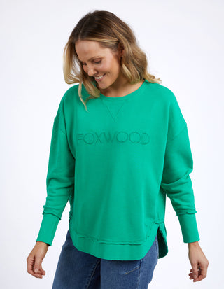 Simplified Sweatshirt - Bright Green