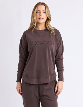 Simplified Sweatshirt - Coffee