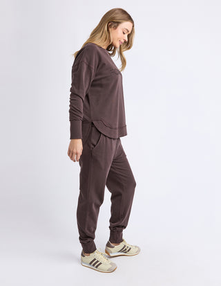 Simplified Sweatshirt - Coffee